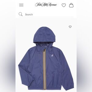 K-Way Little Kid's Claude Zip-Up Hoodie / Jacket